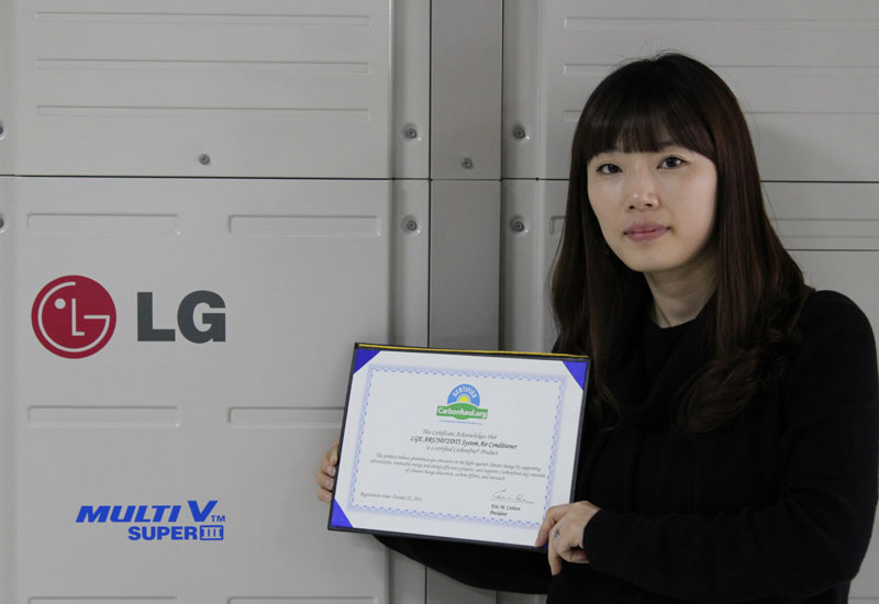 LG Multi V III Gets Carbon Free Certification - MEP Middle East
