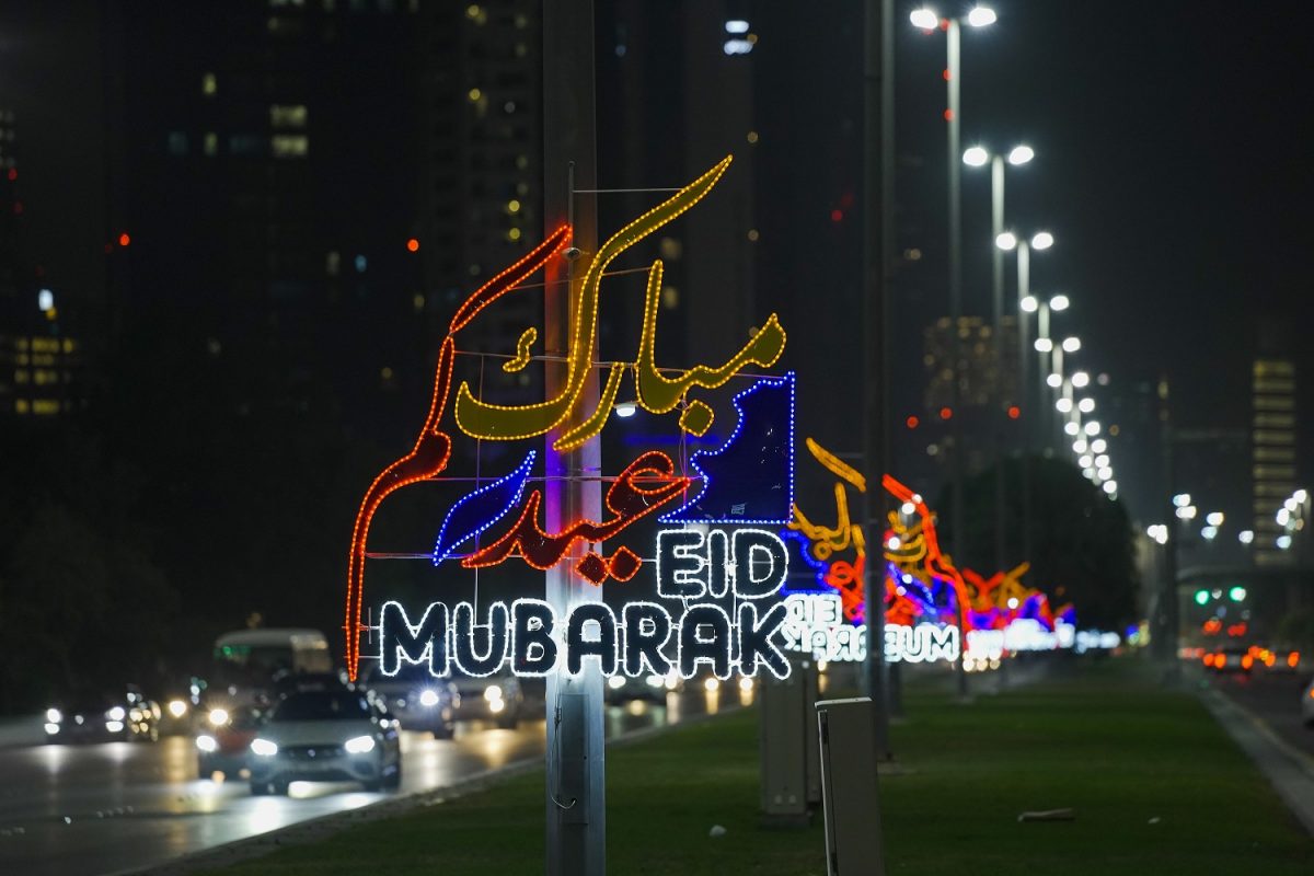 Abu Dhabi Decorates With Light Panels - MEP East