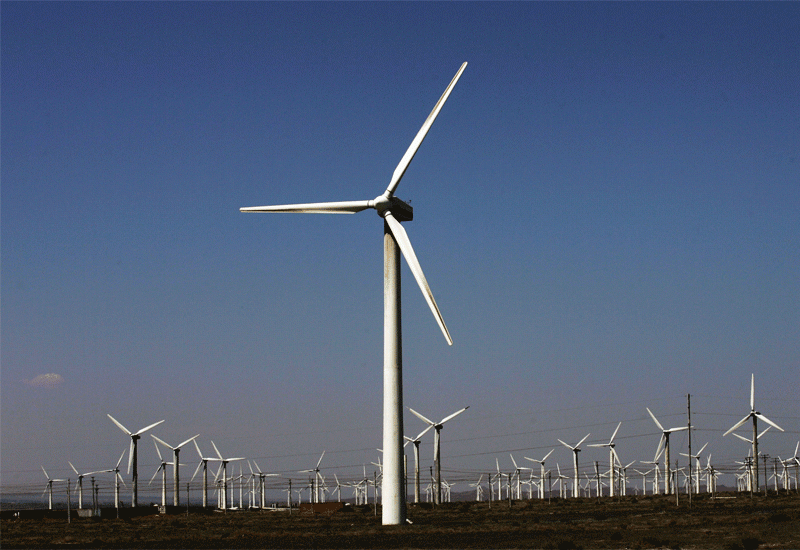 India is boosting its wind and solar energy capacity. India is boosting its wind and solar energy capacity.