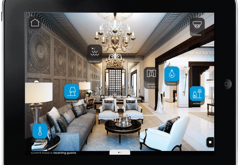Honeywell's home automation system allows occupants to control elements like HVAC equipment and lighting from a single user interface. Honeywell's home automation system allows occupants to control elements like HVAC equipment and lighting from a single user interface.