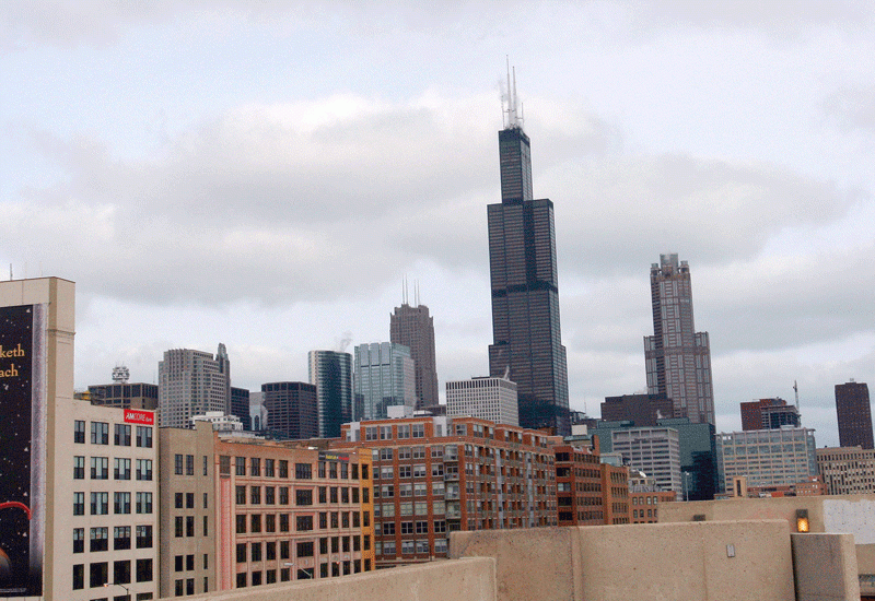Willis Tower could become a vertical solar power plant. Willis Tower could become a vertical solar power plant.