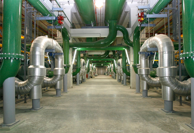 The fibre optic networks will reduce chilled water consumption at Empower's district cooling plants The fibre optic networks will reduce chilled water consumption at Empower's district cooling plants
