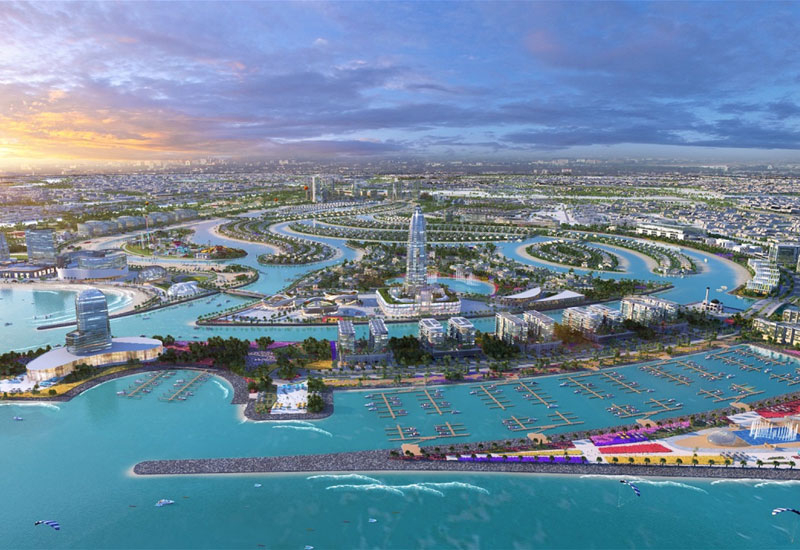 Construction works have begun for Phase 1 of Sharjah Waterfront City. Construction works have begun for Phase 1 of Sharjah Waterfront City.