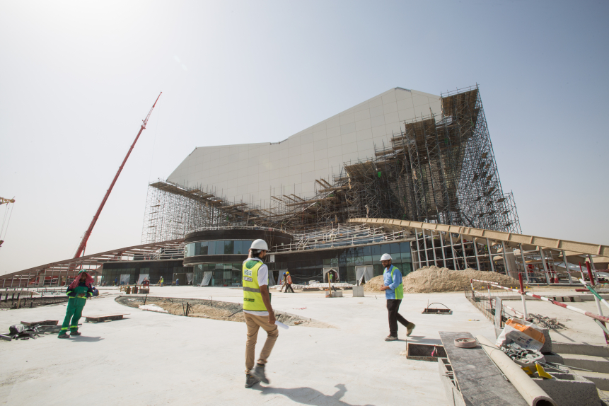Mohammed Bin Rashid Library A Look At The Ongoing Mep Works Project News Mep Middle East