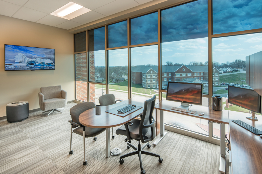 SageGlass’ integration with Amazon Echo provides occupants with additional flexibility so they can control the dynamic tinting of the glass without the need for facilities management intervention, a wall switch or mobile app. SageGlass’ integration with Amazon Echo provides occupants with additional flexibility so they can control the dynamic tinting of the glass without the need for facilities management intervention, a wall switch or mobile app.