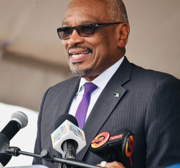 E Prime Minister Hubert Minnis Inaugurating Solar Facility at National Stadium. E Prime Minister Hubert Minnis Inaugurating Solar Facility at National Stadium.