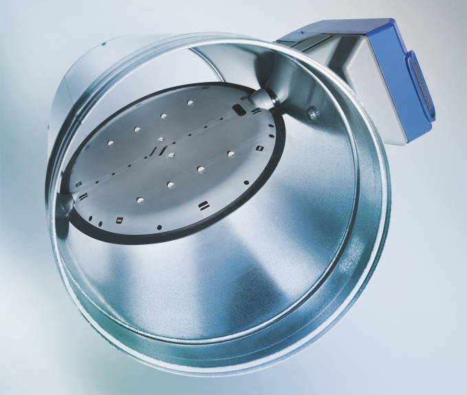 The new VAV terminal unit Type TVE applies a new volume flow rate measurement principle and requires no measuring probe. The new VAV terminal unit Type TVE applies a new volume flow rate measurement principle and requires no measuring probe.