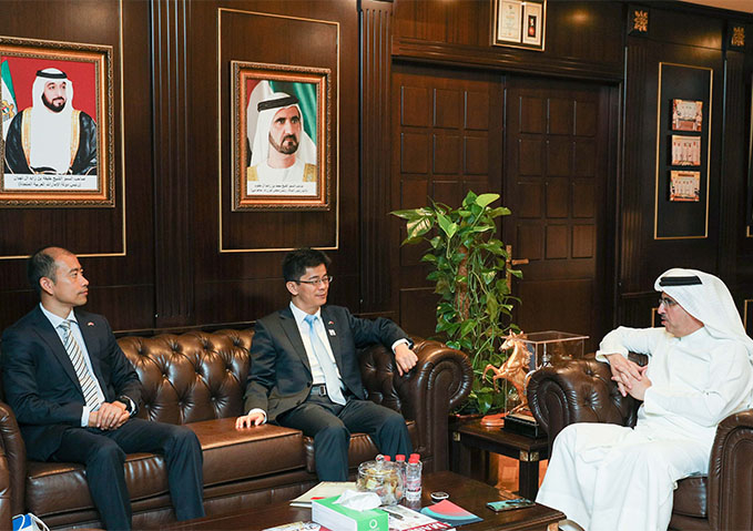 HE Saeed Mohammed Al Tayer emphasised the depth of UAE-China relations during a meeting with HE Li Xuhang. HE Saeed Mohammed Al Tayer emphasised the depth of UAE-China relations during a meeting with HE Li Xuhang.