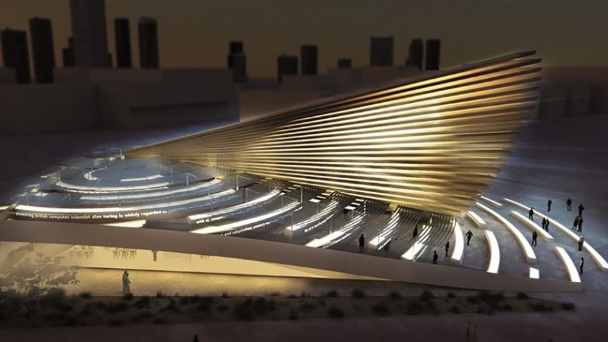 The centrepiece of the design will be a 20-metre-high cone-shaped, cross laminated timber construction, which will be the focus of the UK’s presence at the international exhibition from 20 October 2020 to 10 April 2021. The centrepiece of the design will be a 20-metre-high cone-shaped, cross laminated timber construction, which will be the focus of the UK’s presence at the international exhibition from 20 October 2020 to 10 April 2021.