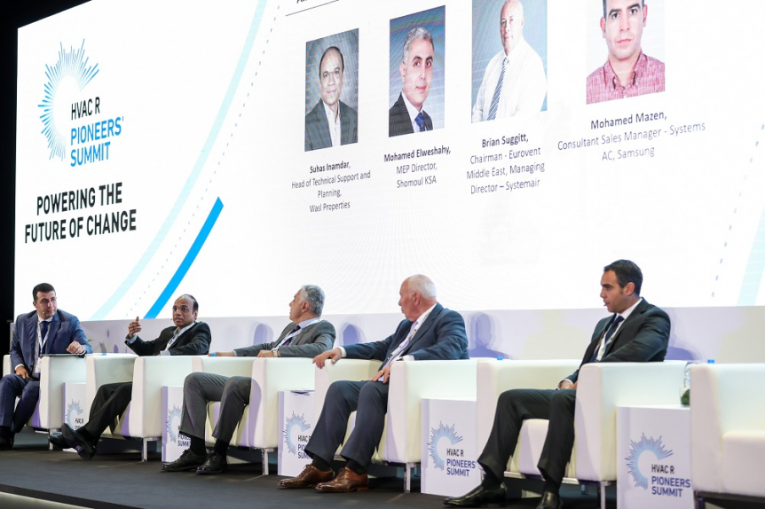 Topics on the agenda have covered important trends that are becoming ever more prevalent in the Middle East’s HVAC R sector such as, the Significance of Indoor Air Quality, HVAC R Design of a Super High Rise Building, Sustainable HVAC R Strategies and Design for a Greener Future, and more. Topics on the agenda have covered important trends that are becoming ever more prevalent in the Middle East’s HVAC R sector such as, the Significance of Indoor Air Quality, HVAC R Design of a Super High Rise Building, Sustainable HVAC R Strategies and Design for a Greener Future, and more.