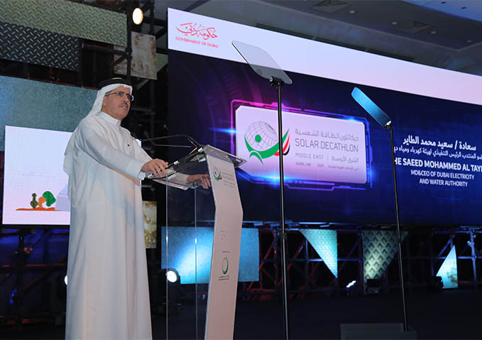 Al Tayer noted that the first Solar Decathlon Middle East achieved remarkable success. Al Tayer noted that the first Solar Decathlon Middle East achieved remarkable success.