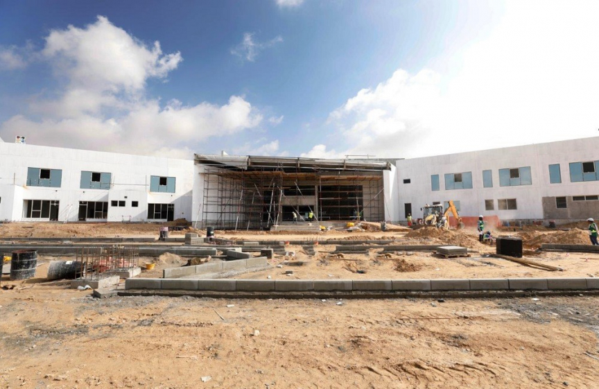 Construction work at the $31.8million development has reached 58%. Construction work at the $31.8million development has reached 58%.