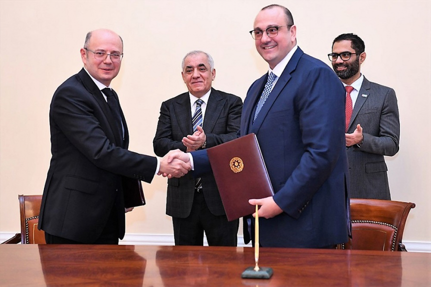 Under the agreement, the project will be located 75 kilometres southwest of Baku. Under the agreement, the project will be located 75 kilometres southwest of Baku.