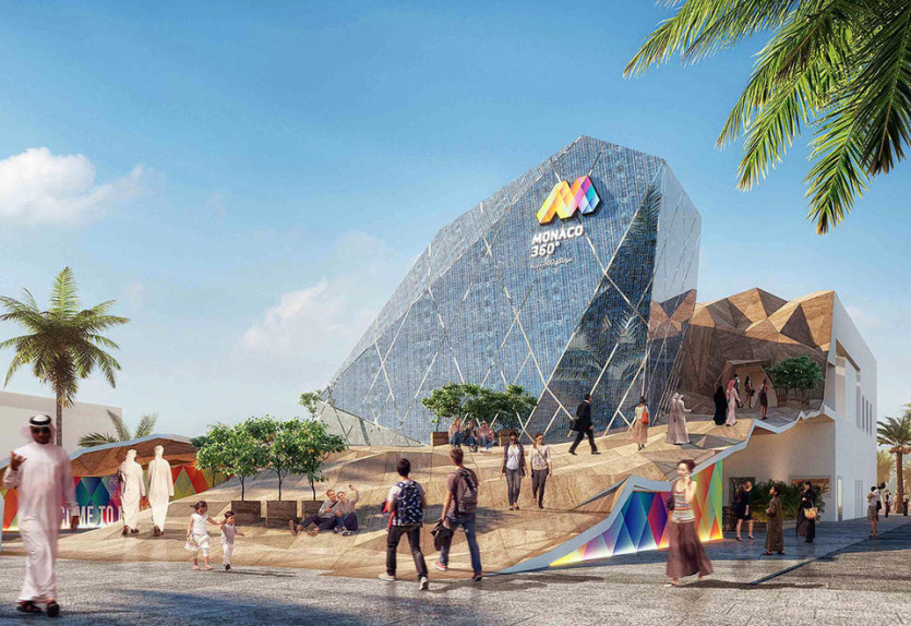 The proposed Monaco Pavilion. The proposed Monaco Pavilion.