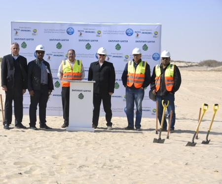 The plant has a designed capacity of 350,000 cubic meters per day and an initial capacity of 200,000 cubic meters per day and will serve the western region of Dammam. The plant has a designed capacity of 350,000 cubic meters per day and an initial capacity of 200,000 cubic meters per day and will serve the western region of Dammam.